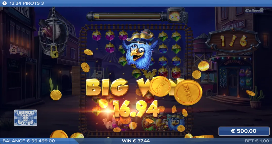 Kernefunktioner i Pirots 3 Grundspillet